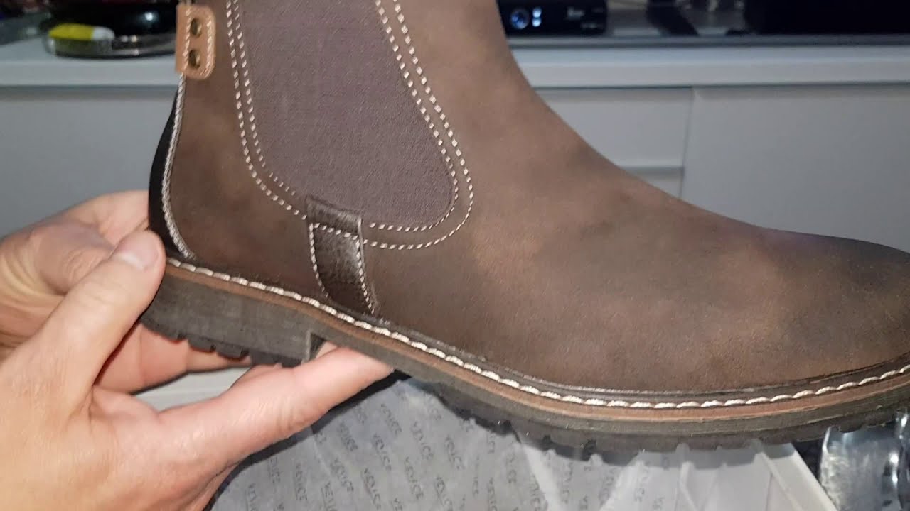 DEICHMANN Venice Mens Brown Casual Slip-on Boots Unboxing
