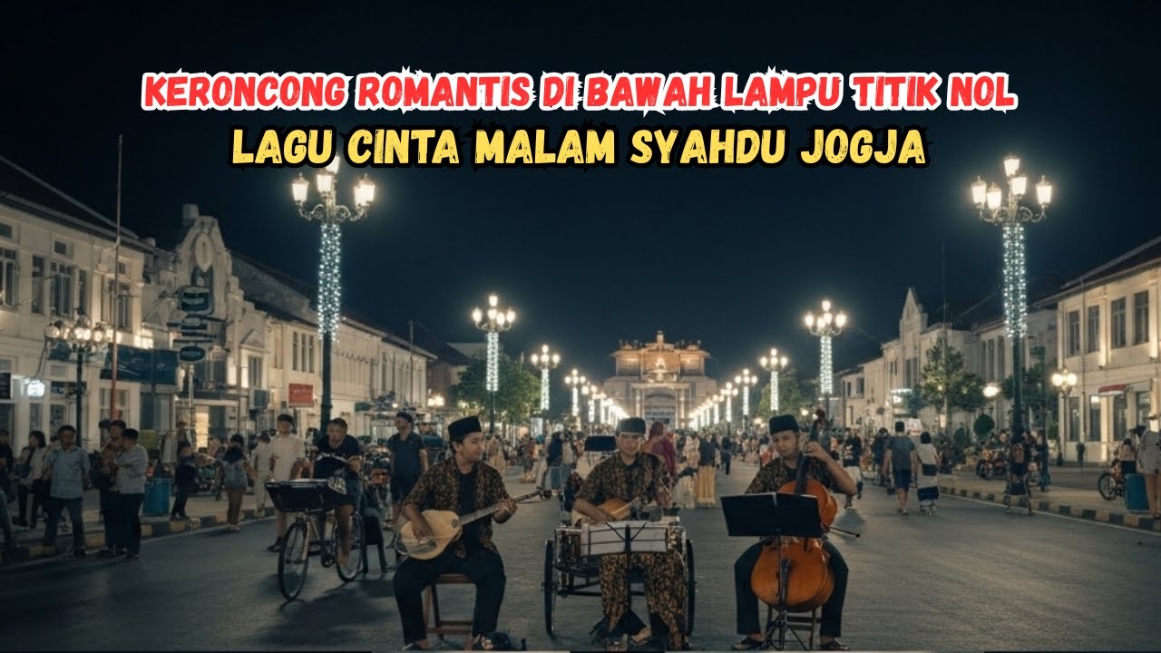 Keroncong Romantis di Bawah Lampu Titik Nol – Lagu Cinta Malam Syahdu Jogja