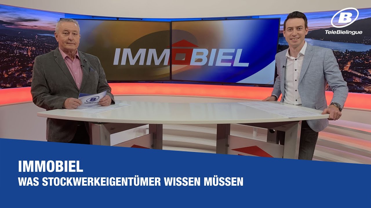 IMMOBIEL:  Was Stockwerkeigent&uuml;mer wissen m&uuml;ssen / TeleBielingue