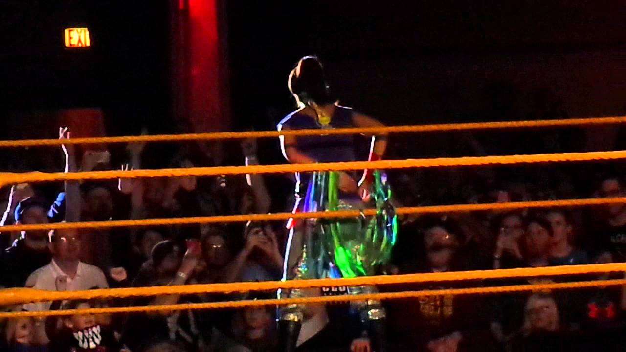 NXT Indy Bailey's & Alexa Bliss's Entrance 2/6/16