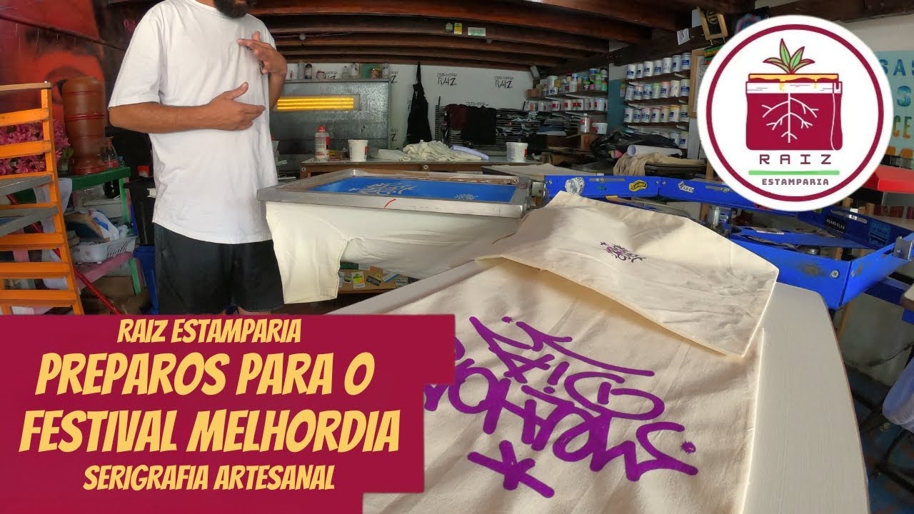 SERIGRAFIA ARTESANAL | FESTIVAL MELHOR DIA | RAIZ ESTAMPARIA