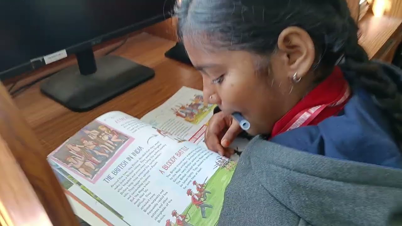 Reading Promotion: Concentration and throat exercise 💪