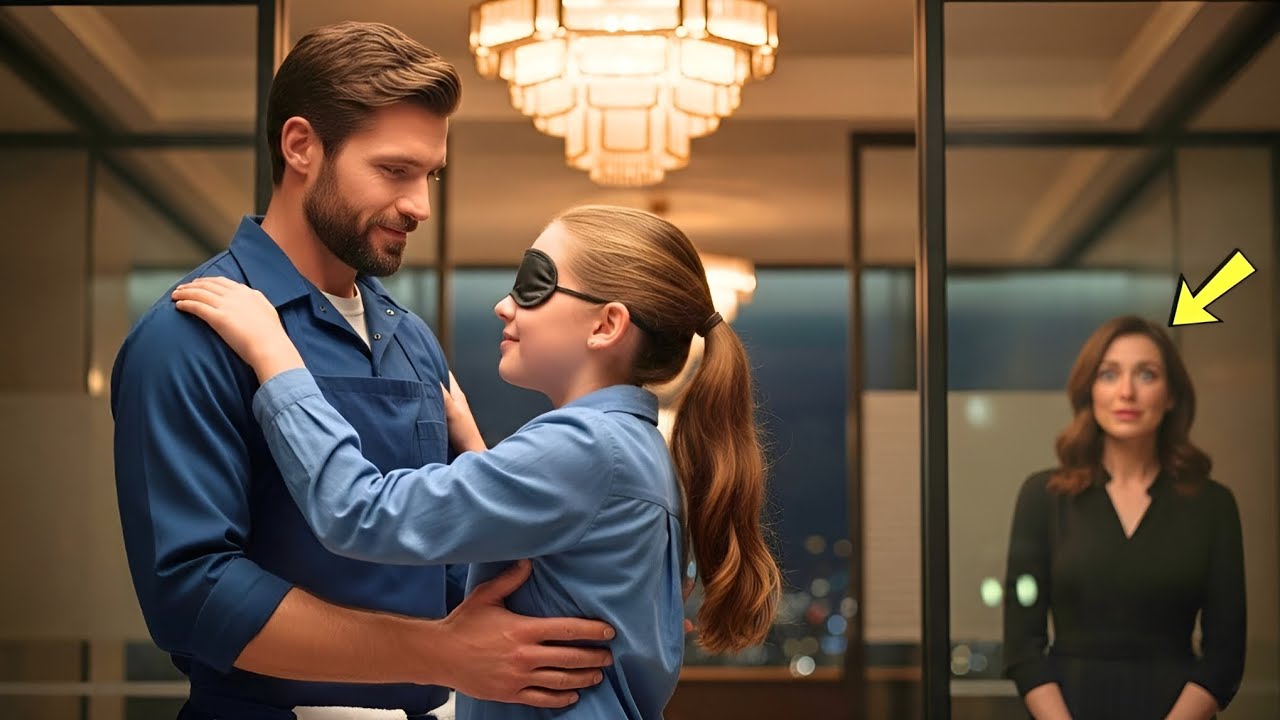 The Single Dad Janitor Danced With Her Blind Daughter — And What the CEO Saw Changed Everything