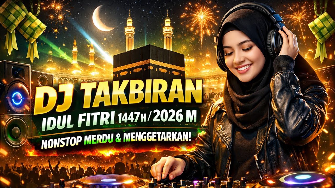 🔥 TAKBIRAN IDUL FITRI 2026 DJ FULLBASS NONSTOP PALING POPULER #TAKBIRAN #IDULFITRI #TRENDING