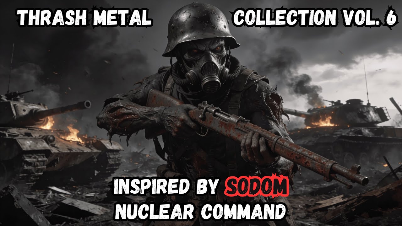 🔥4K Thrash Metal Collection Vol. 6🔥(Full Album) | Nuclear Command | Inspired by Sodom