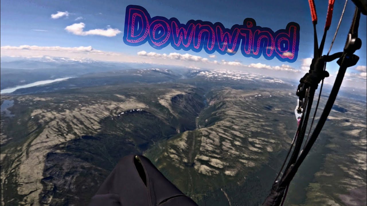 Slow TV: Cross Country Paragliding in Norway von Vågåmo Blåhøe nach Lesja Tussheimbue