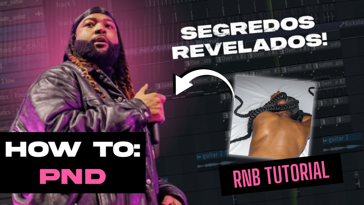 Como Fazer um Beat de Dark RnB para o PARTYNEXTDOOR 💞 | Tutorial FL Studio