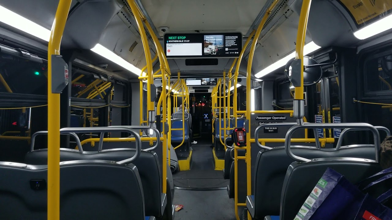 MTA New York City Bus/MaBSTOA: On Board 2018 New Flyer XN60 #1041 on the Bx19