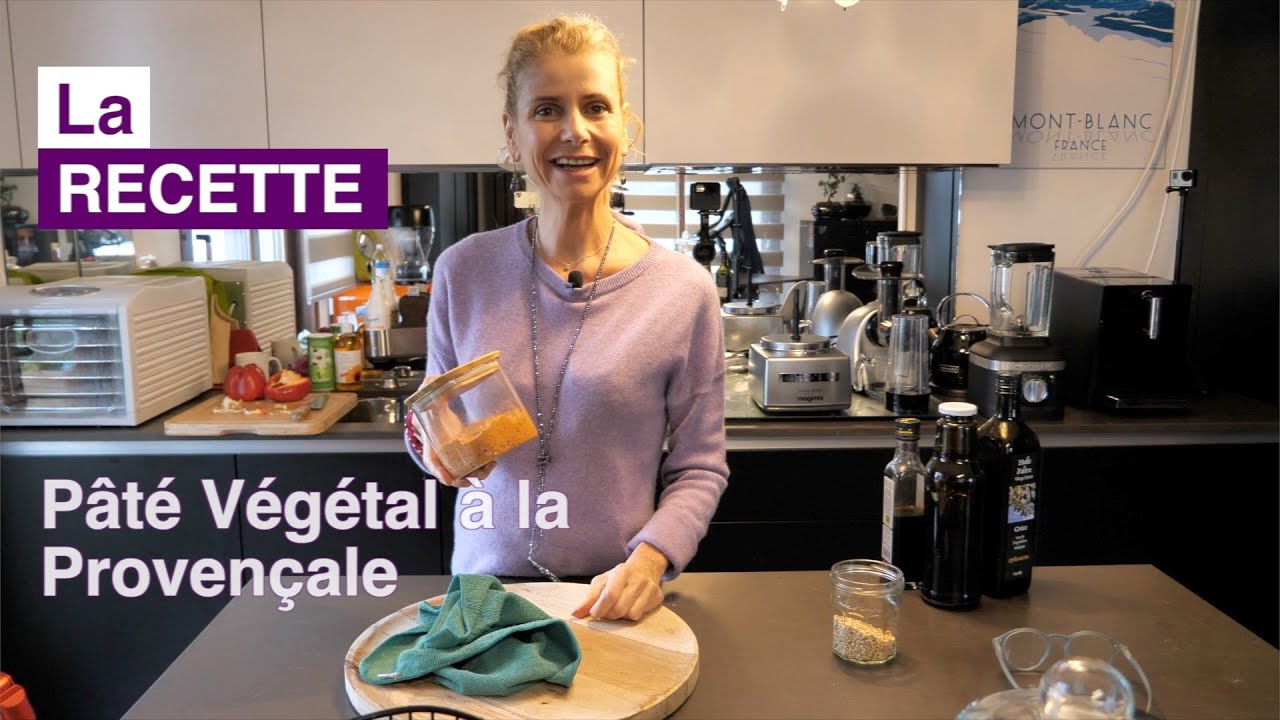 🧚🏼‍♂️ RECETTE VEGAN DE PATE VEGETALE PROVENCALE - FACILE ET SANS CUISSON