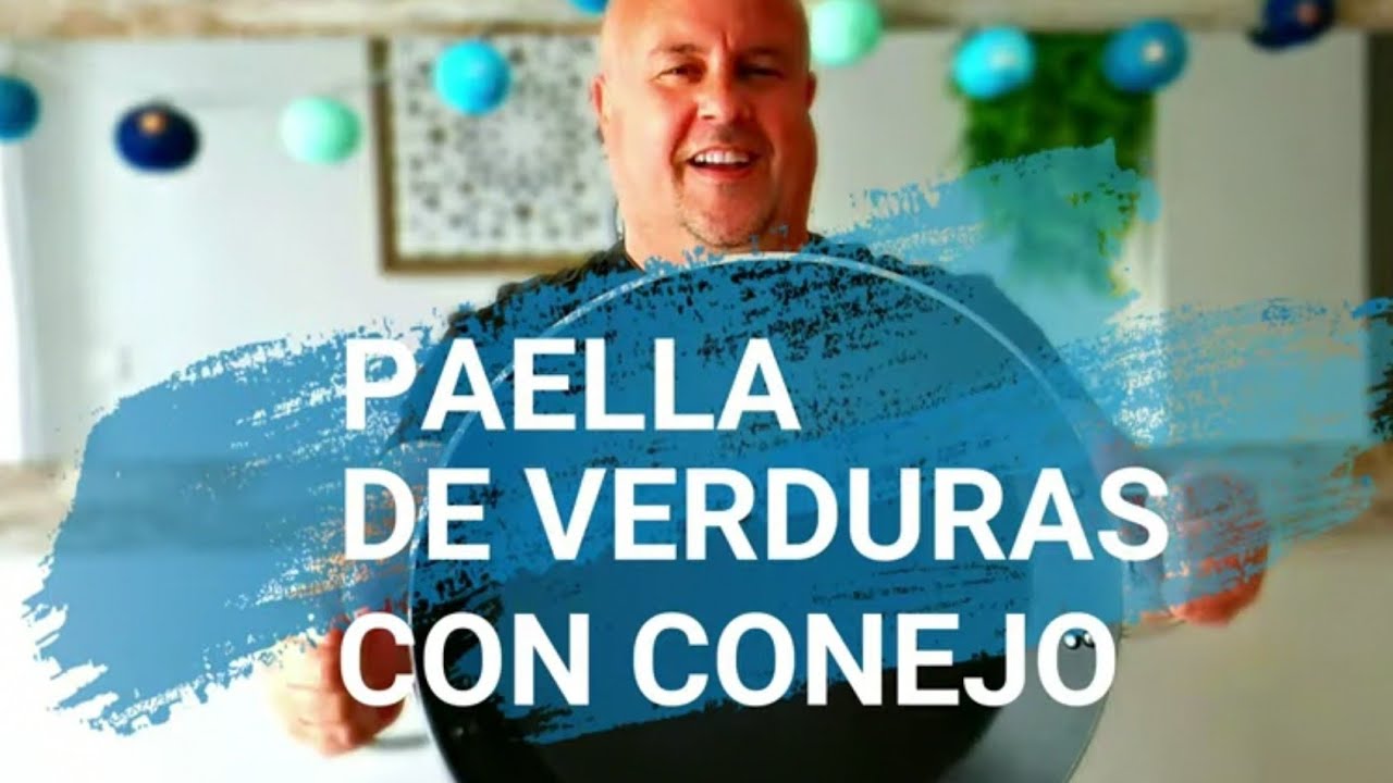 PAELLA DE VERDURAS CON CONEJO , COCINA PA COLEGAS😎😎😎😎