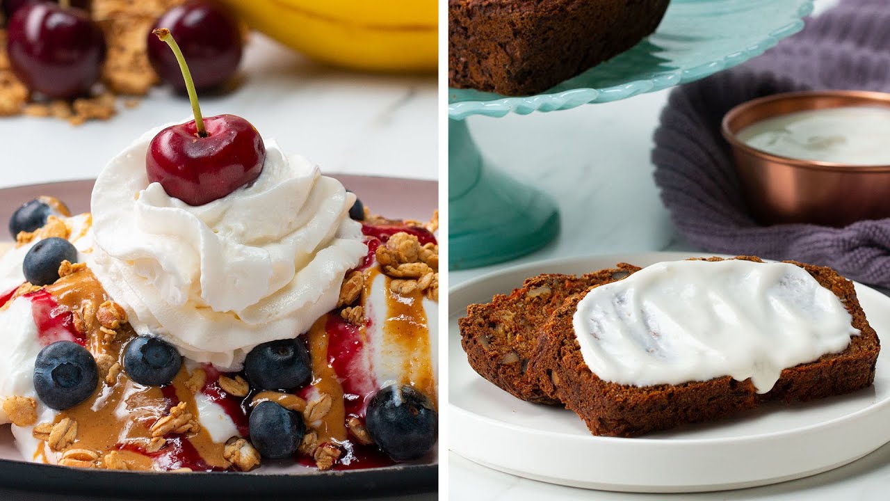 Healthy Desserts For Breakfast 4 Ways