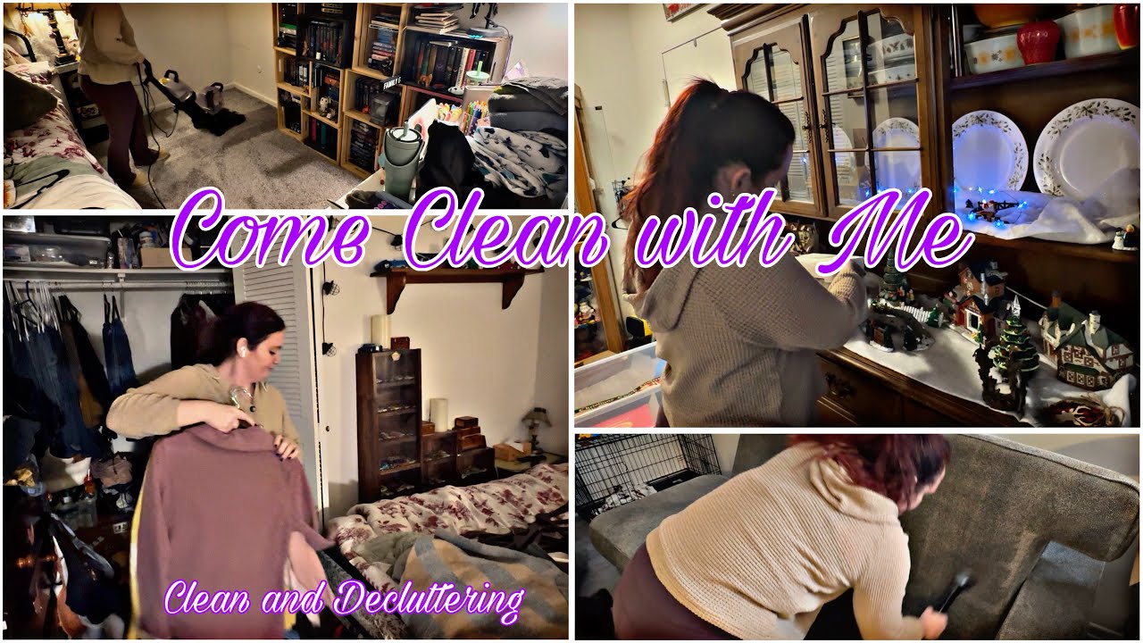 Clean and Decluttering my home with me 