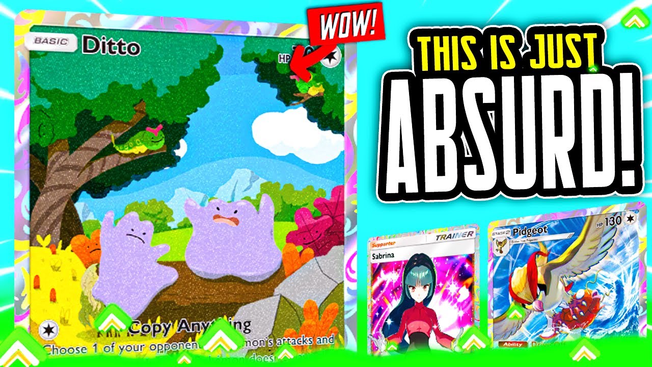 DITTO Can Do INSANE DAMAGE! - Pokemon TCG Pocket