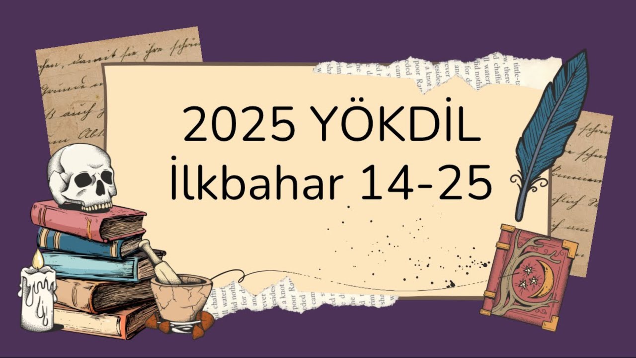 2025 ARAPÇA YÖKDİL SORU ANALİZİ 14-25