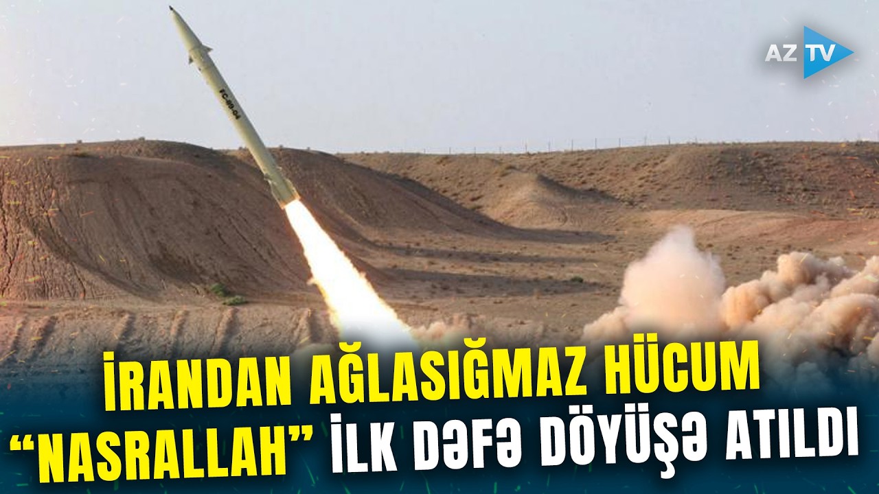 İran RAMAZAN BAYRAMINDA “NASRALLAH”ı işə saldı – İsrail və müttəfiqlərinə yeni hücum dalğası başladı