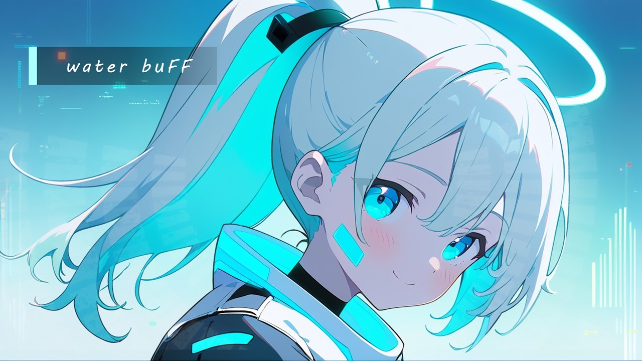 water buFF – Cyberpunk Gaming Music  | Neon EDM | kawaii EDM