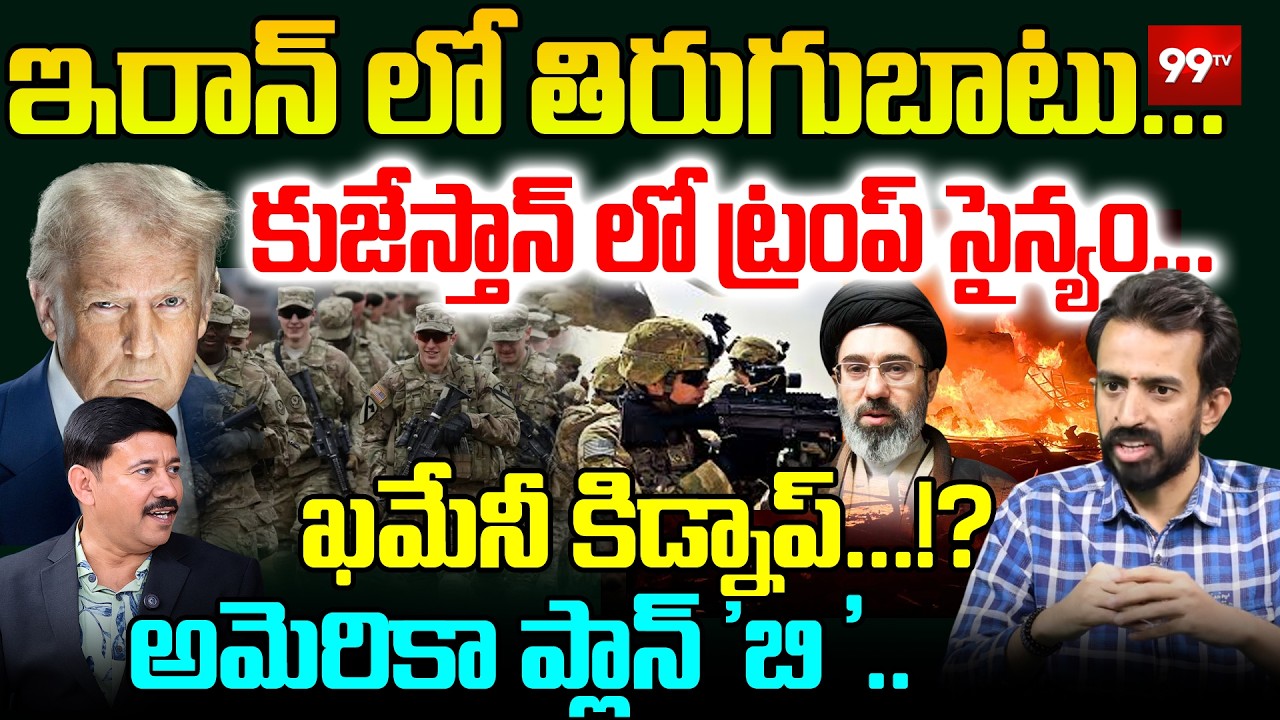 Geo Political Expert Pawan Sri Harsh About Iran War : అమెరికా ప్లాన్ 'బి '... ఖమేనీ కిడ్నాప్...!?