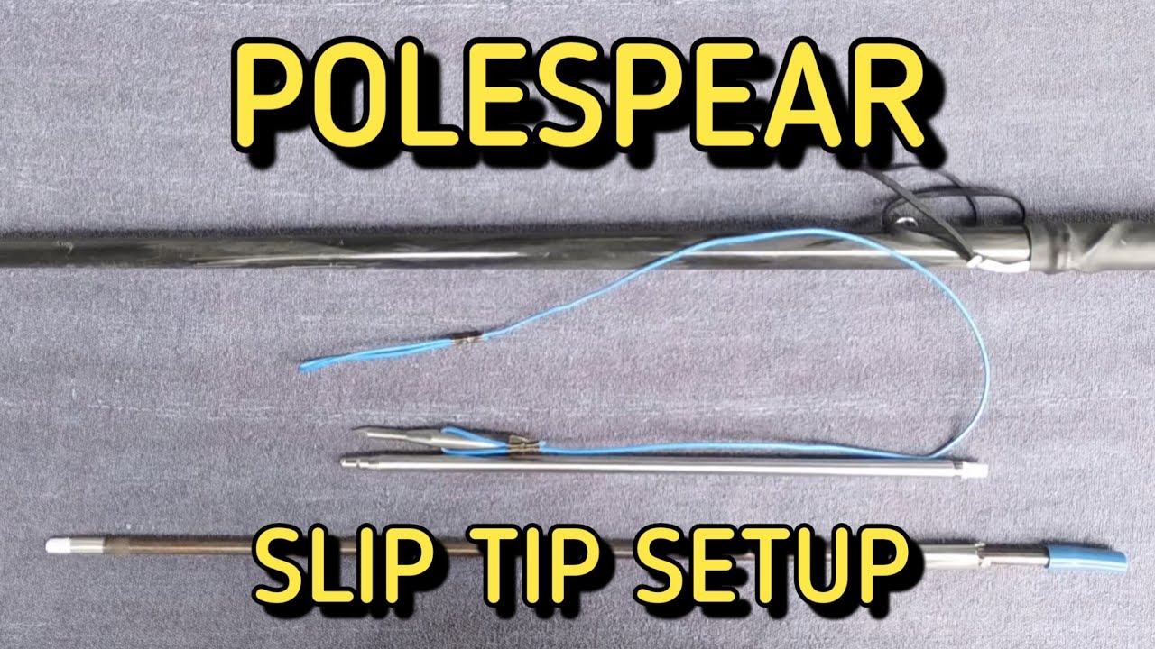 How to: Rig a Polespear Slip Tip (Spearfishing and Outdoors)