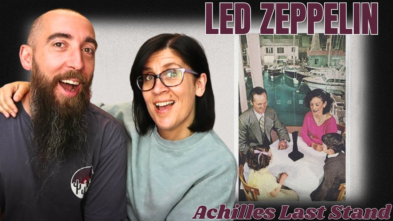 Led Zeppelin - Achilles Last Stand (REACTION) with my wife
