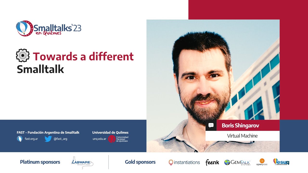 Towards a different Smalltalk by  Boris Shingarov