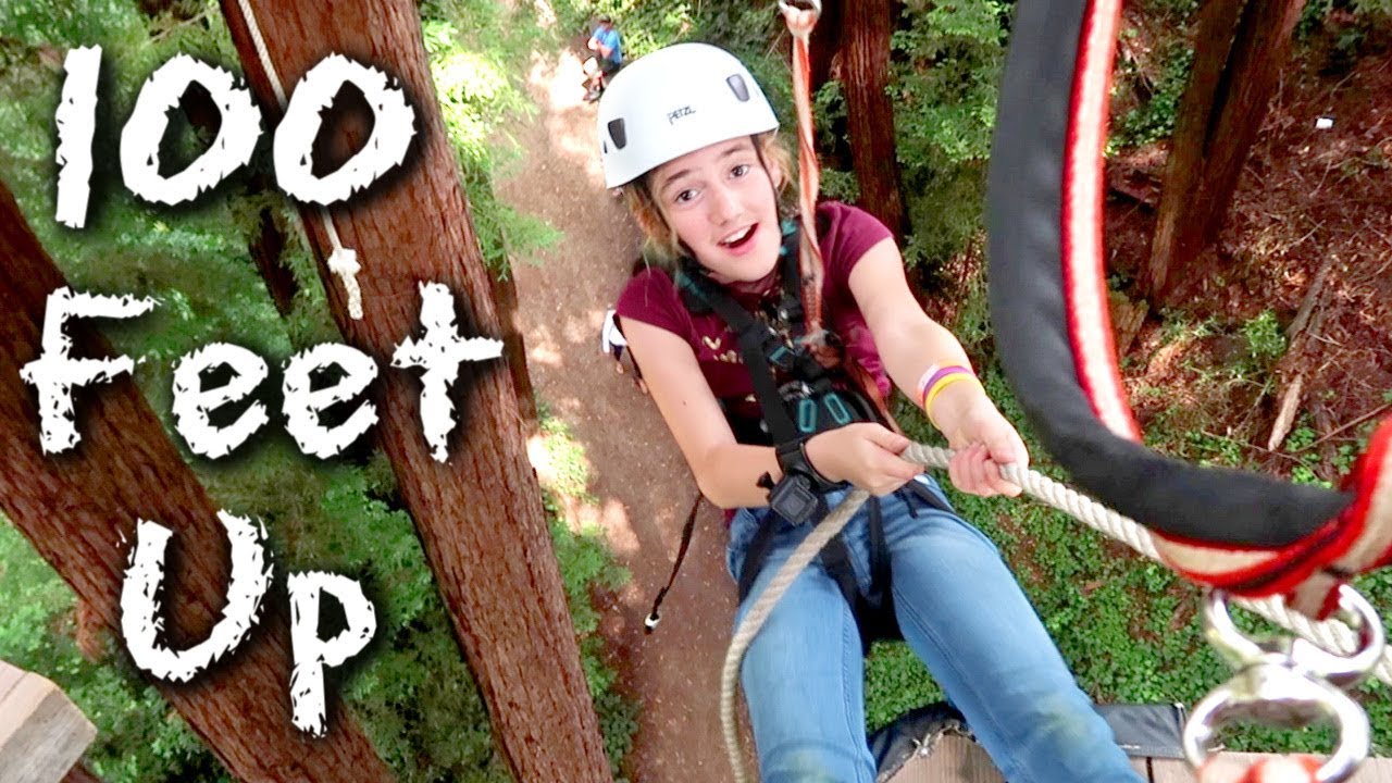 My Daughter is a Fearless Legend - 100 Feet Up in the Air!