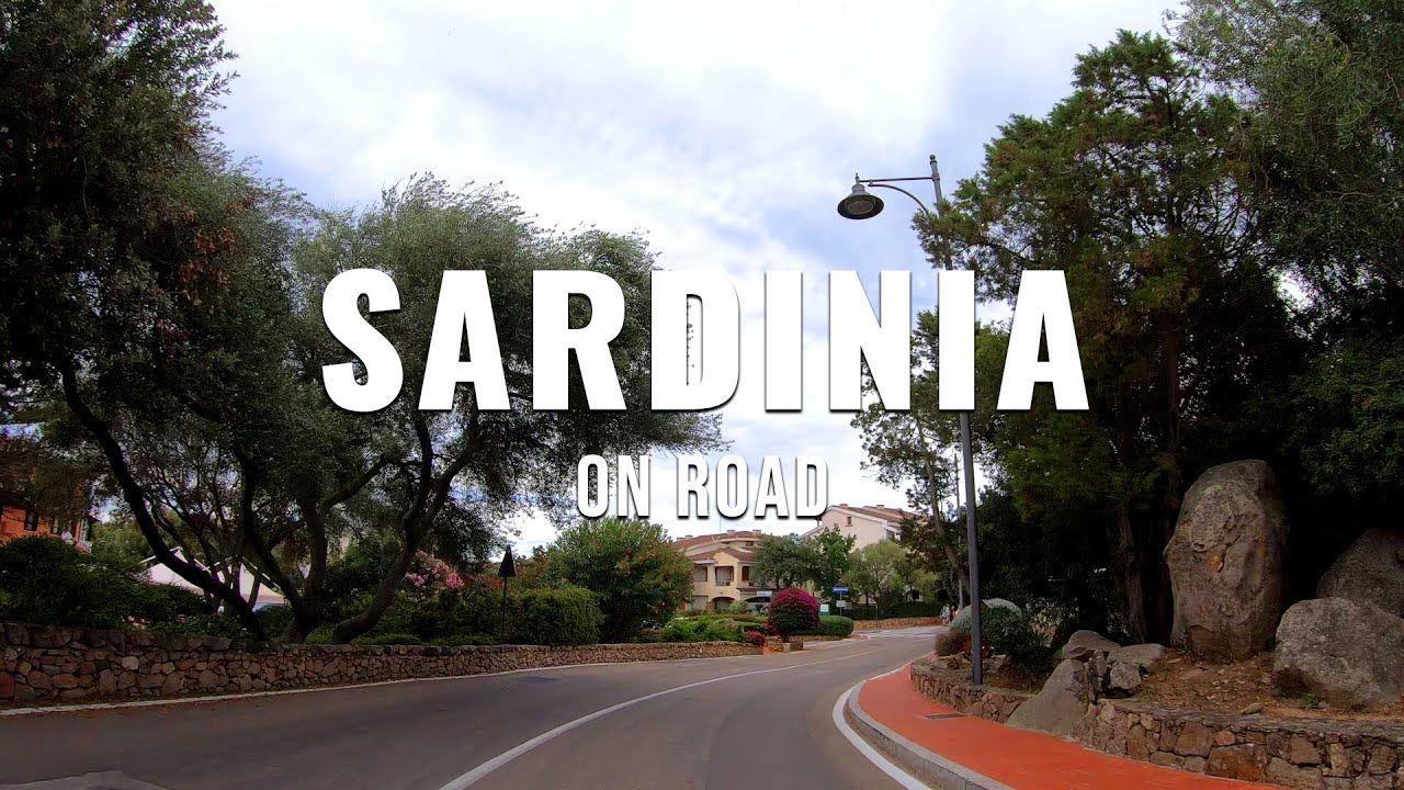 Sardinia Relaxing Drive Tour | Scenic Road Trip from Porto Rotondo to Agrustos via Olbia