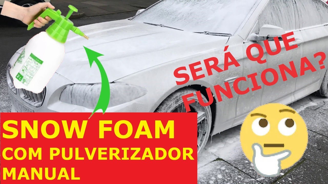 [PASSO A PASSO] TRANSFORME SEU PULVERIZADOR EM UMA MÁQUINA DE ESPUMA FÁCIL [SNOW FOAM]