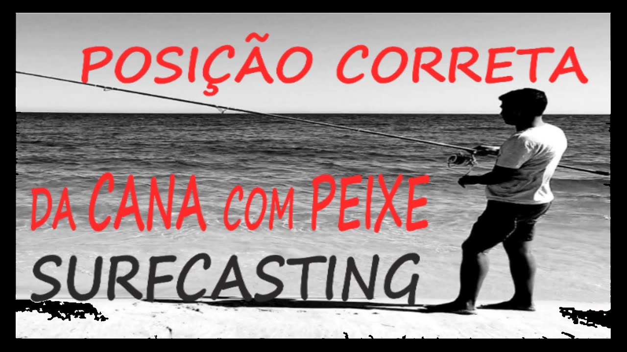 COMO TIRAR O PEIXE NO SURFCASTING 