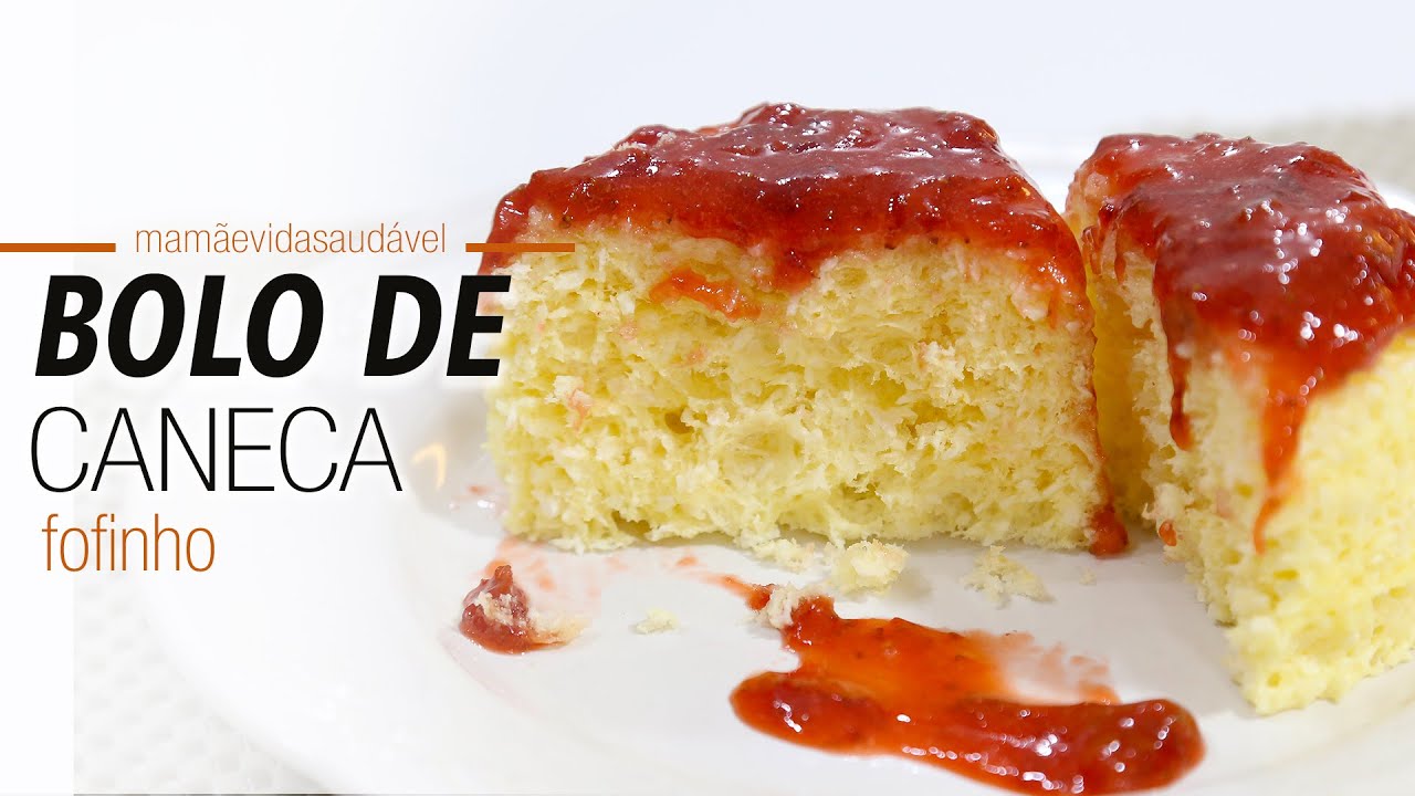 BOLO DE CANECA &ndash; fofinho de micro-ondas