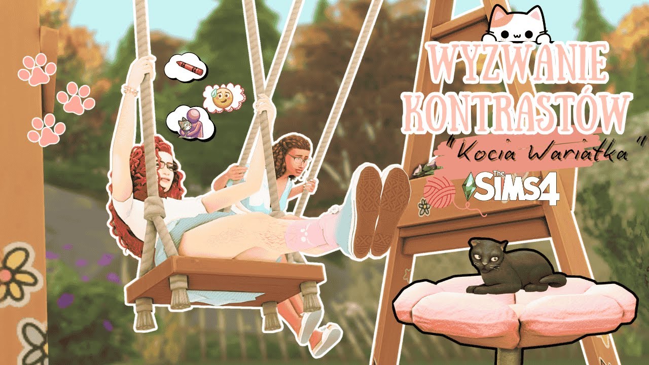 WIELKI POWRÓT KITKA! ☺️ l Wyzwanie Kontrastów (ODC.5) | #thesims4
