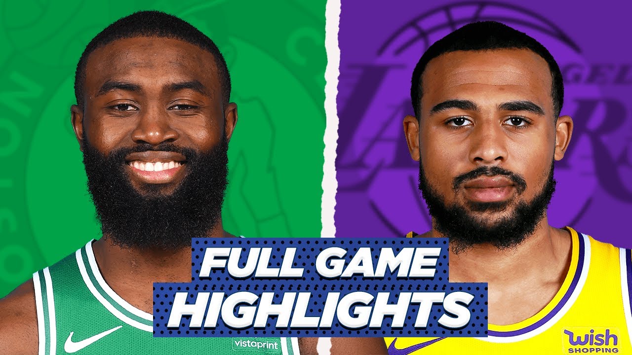 CELTICS vs LAKERS FULL GAME HIGHLIGHTS | 2021 NBA Season
