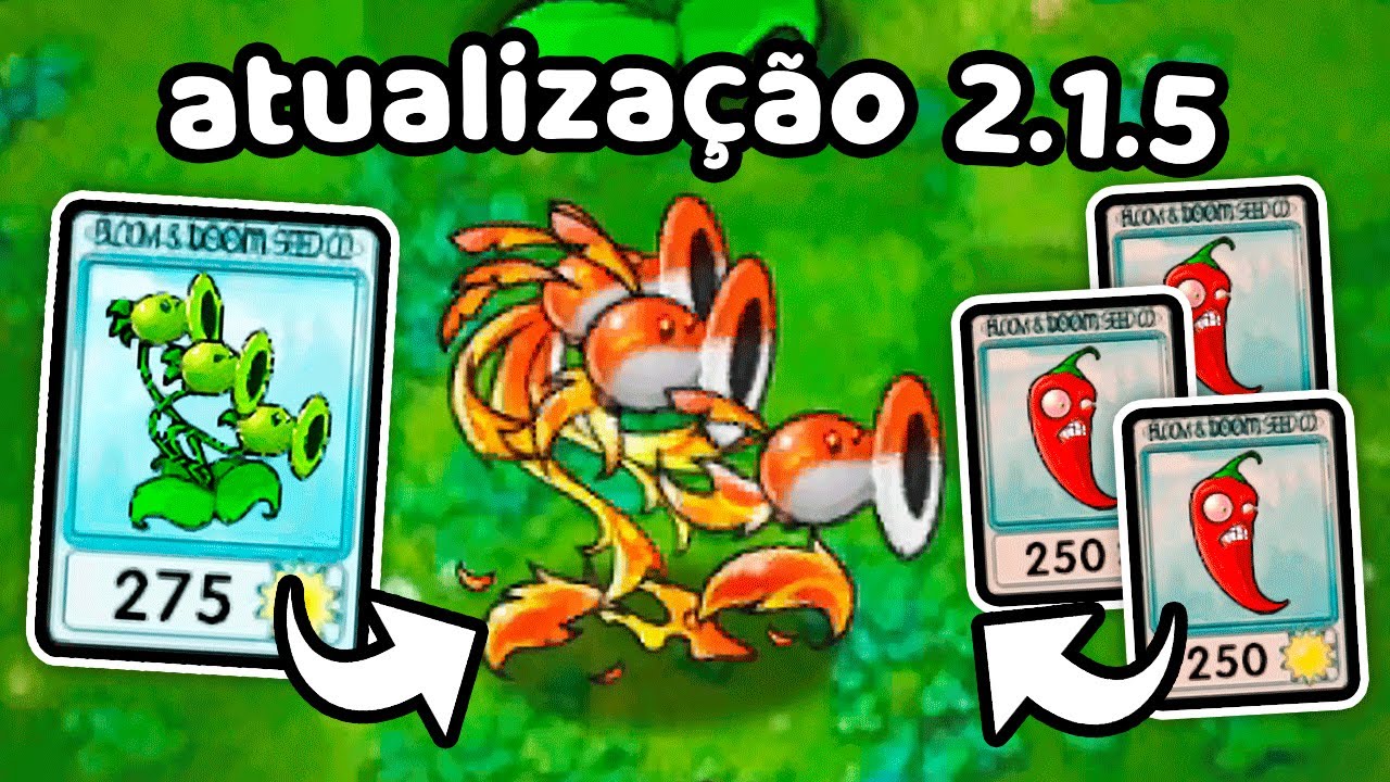 PVZ FUSION ATUALIZOU DO NADA e trouxe novas fusões INCRÍVEIS 🤩🙌