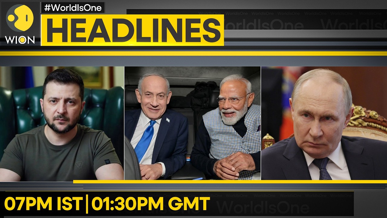 Lavrov: No Deadline To End Ukraine War | Modi Backs India-Israel FTA | WION Headlines