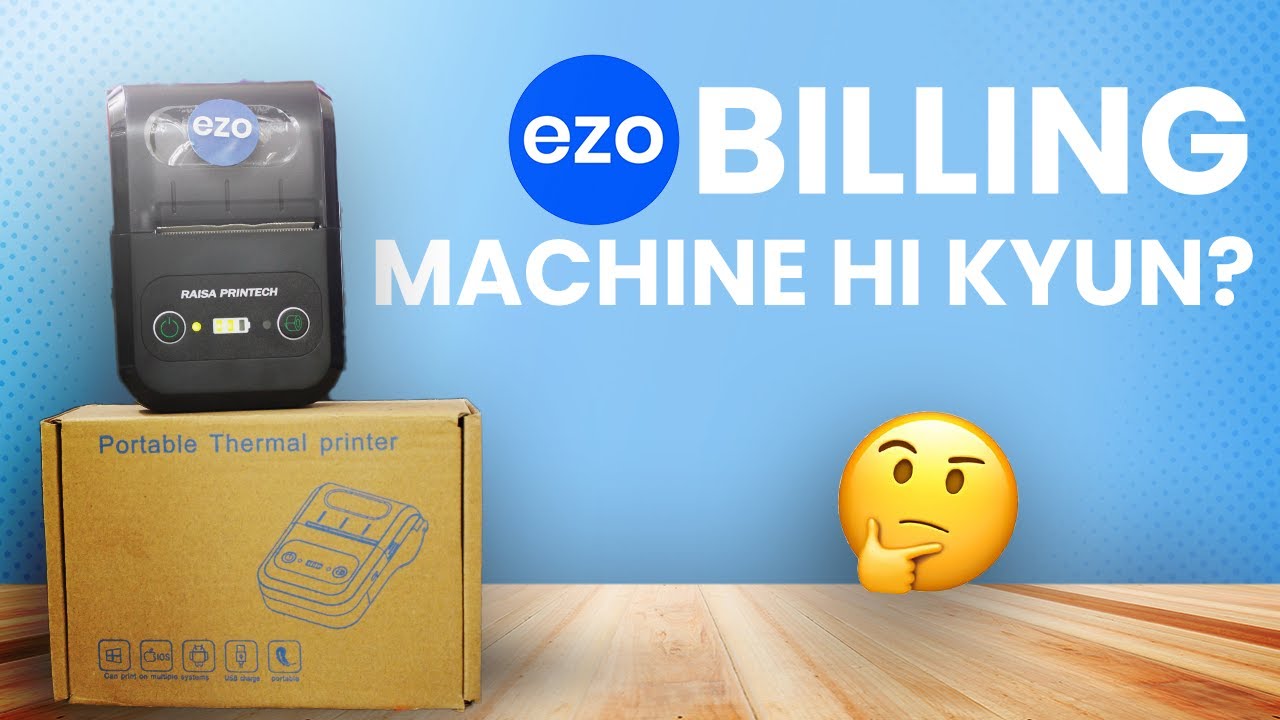 EZO Billing Machine | Ezo Billing Machine Kaise Use Kare