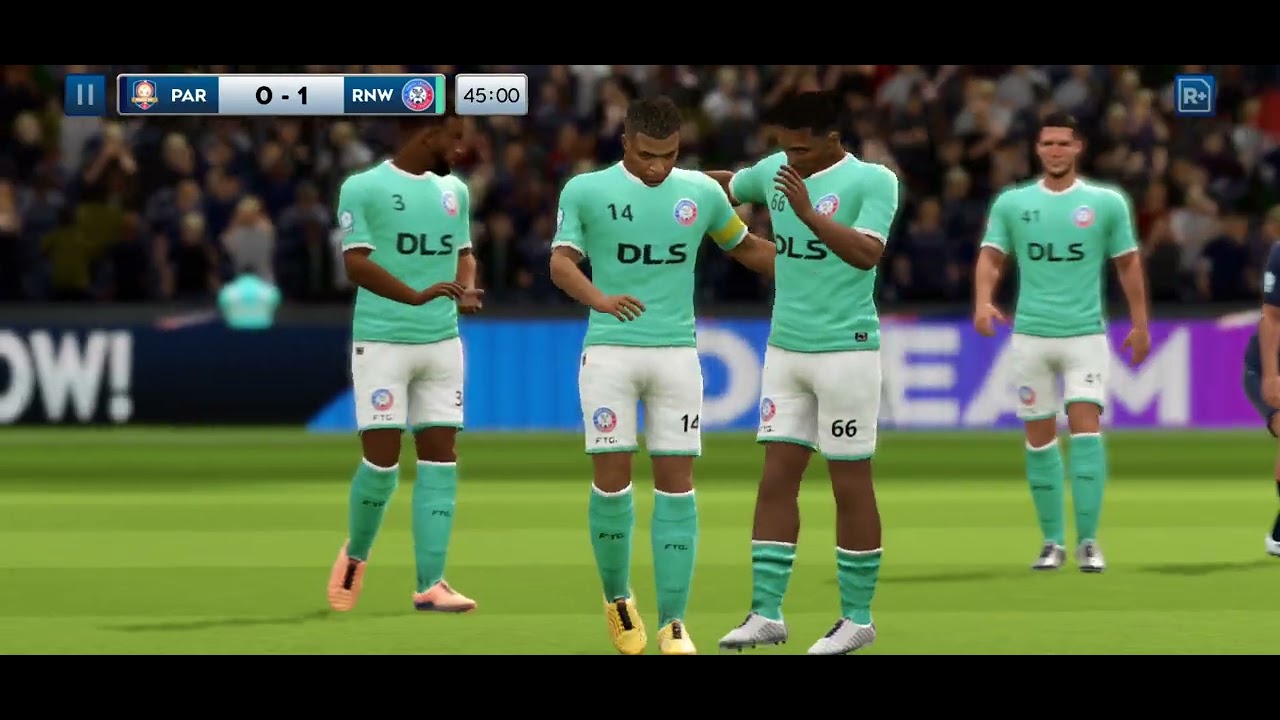 PARIS FC VS RNW dream league soccer football match DLS26 gameplay 
