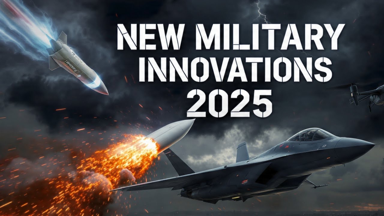 New military weapons 2025