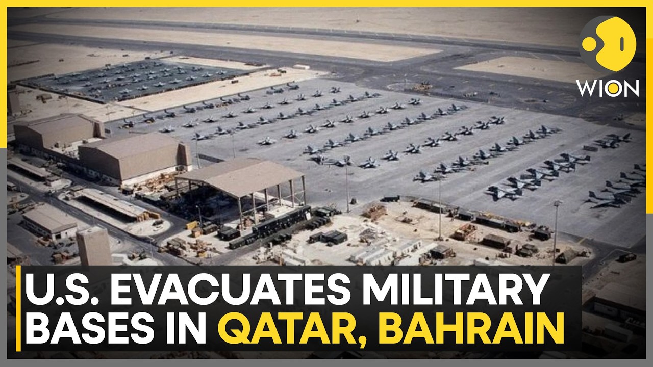 US-Iran Tensions: US Relocates Troops from Qatar, Bahrain Bases to Reduce Risk | WION