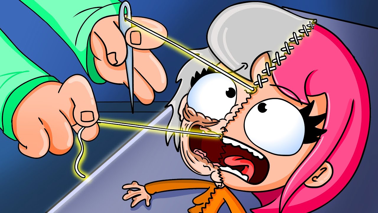 МЕНЯ ПРЕВРАТИЛИ В СТАРУШКУ ЧЕЛЛЕНДЖ (АНИМАЦИЯ)