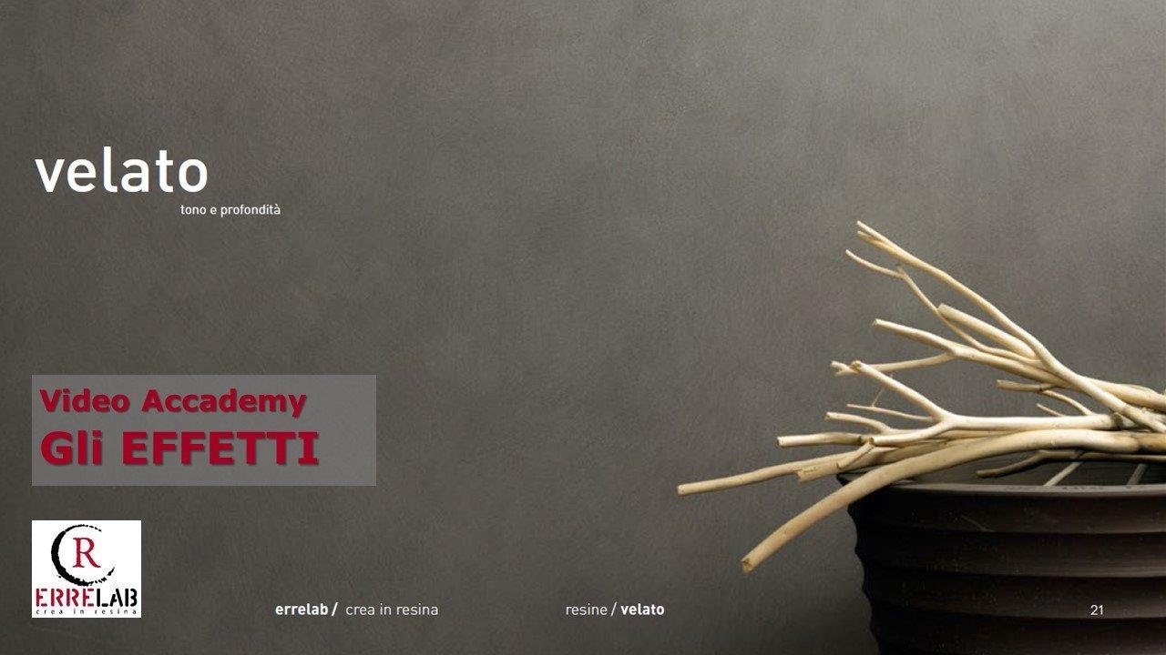 Come si applica la resina Effetto Velato su pavimento e pareti - by ErreLAB