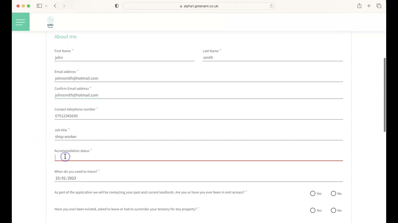 Go tenant introduction
