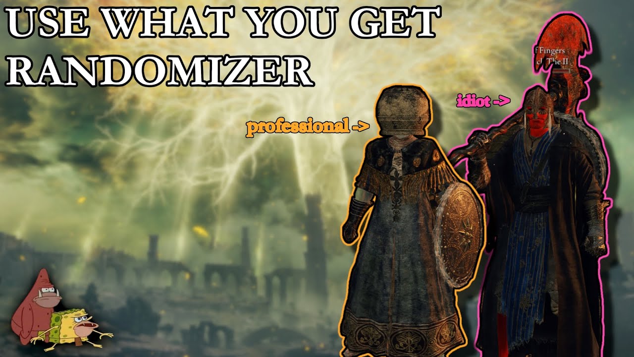 Carrying an All hit Runner Through an Elden Ring Use What you Get Randomizer