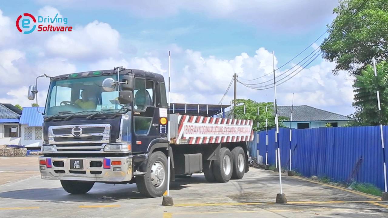 JPJ Belajar Memandu - Lorry Kelas E GDL ( Lorry Driving Learning ) - Ujian Test Malaysia