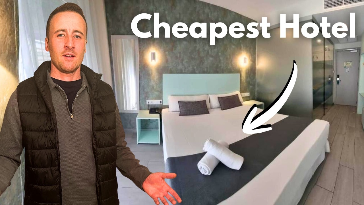 We Stayed In The CHEAPEST Hotel In Benidorm - Would You Stay Here?