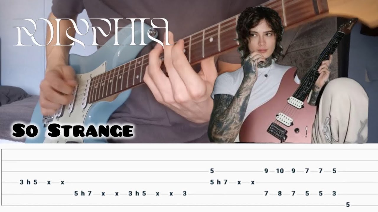 POLYPHIA - So Strange (feat. Cuco) Guitar Cover [+TABS]