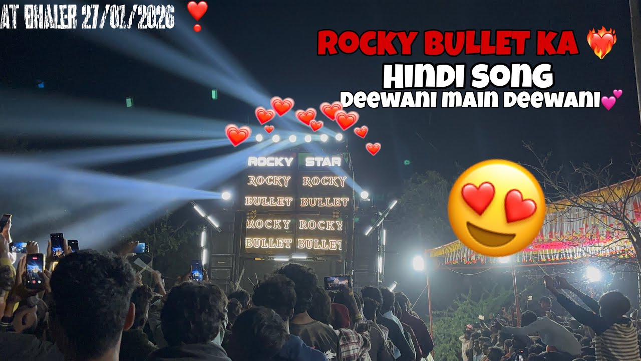 Rocky bullet 🔥 ka hindi song deewani main deewani🎧 💗#rockybullet #rockybullet #rockmusic 
