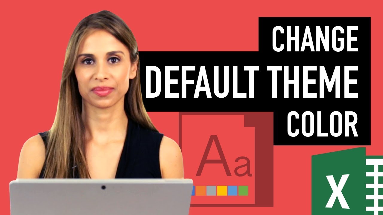 How to Change a Theme and Make it the Default in Excel