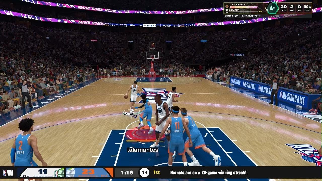 NBA 2k 26 The ALL STAR Game usa vs world nba 2K26