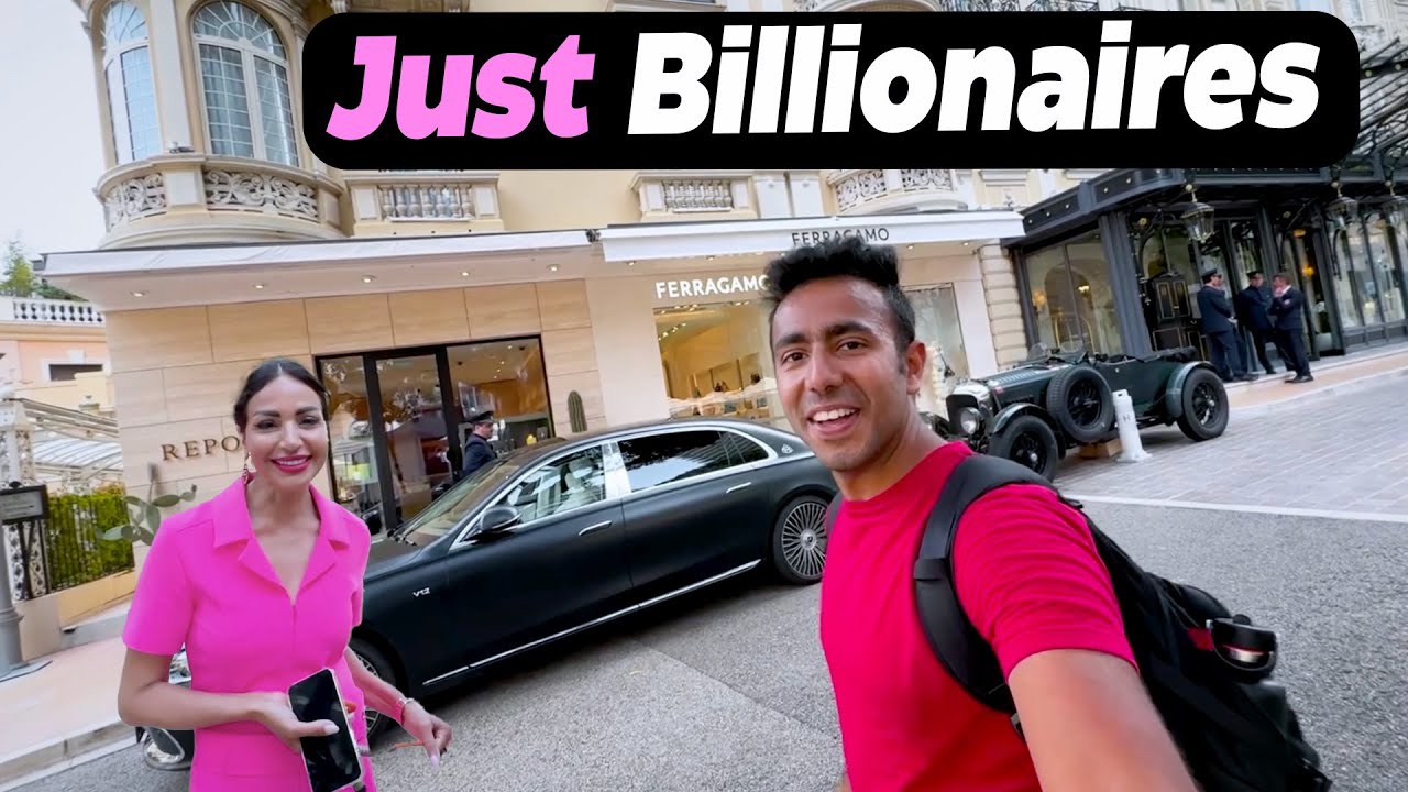 A Day in a Country with Just Billionaires! Monaco 🇲🇨