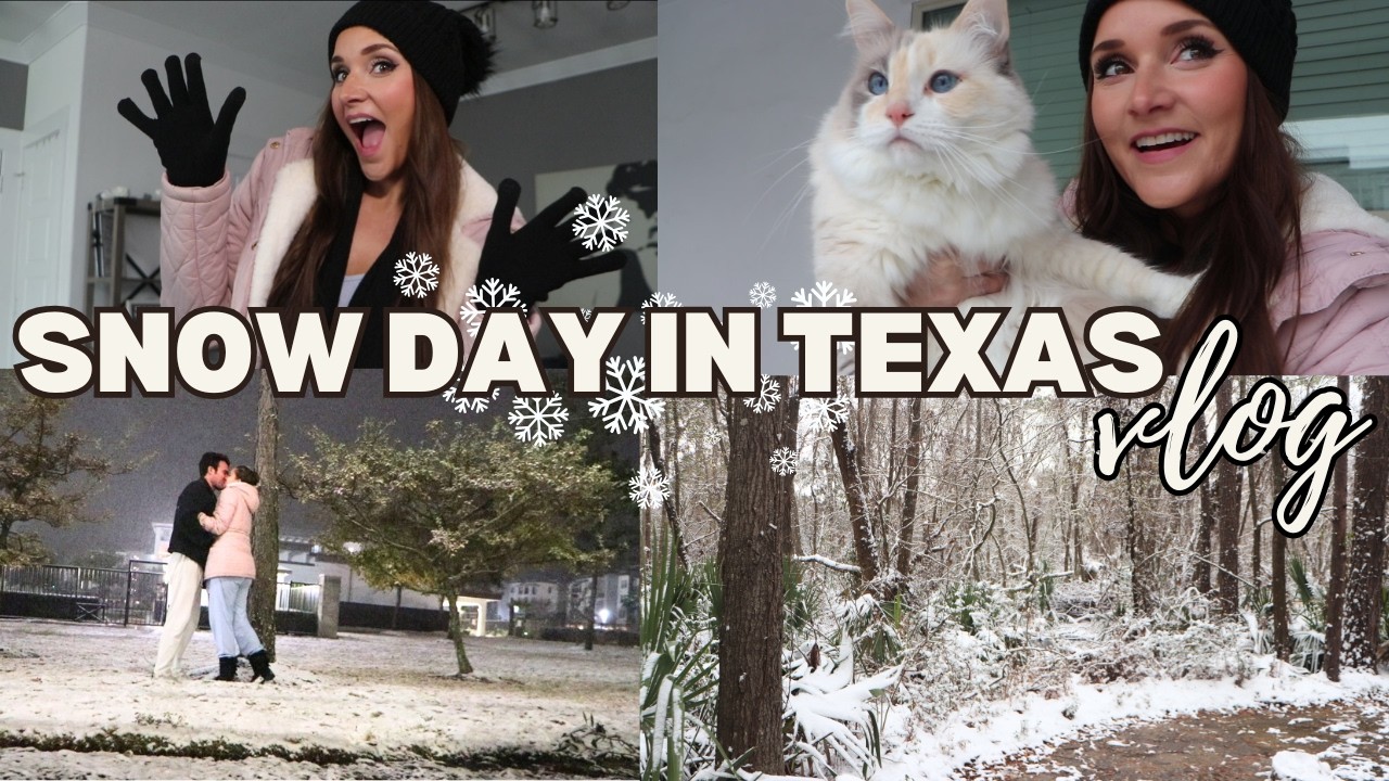 Gypsy Housewife Cozy Winter Vlog | Texas Snowstorm 2025
