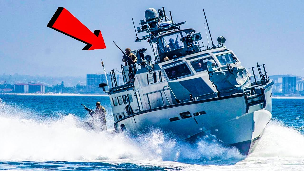 Inside US Navy Most Advanced Patrol Boat Patrolling Water at High Speed